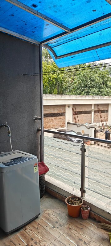 Balcony in 3 BHK Apartment at Bunty Mayur Kilbil, Dhanori – for Rent