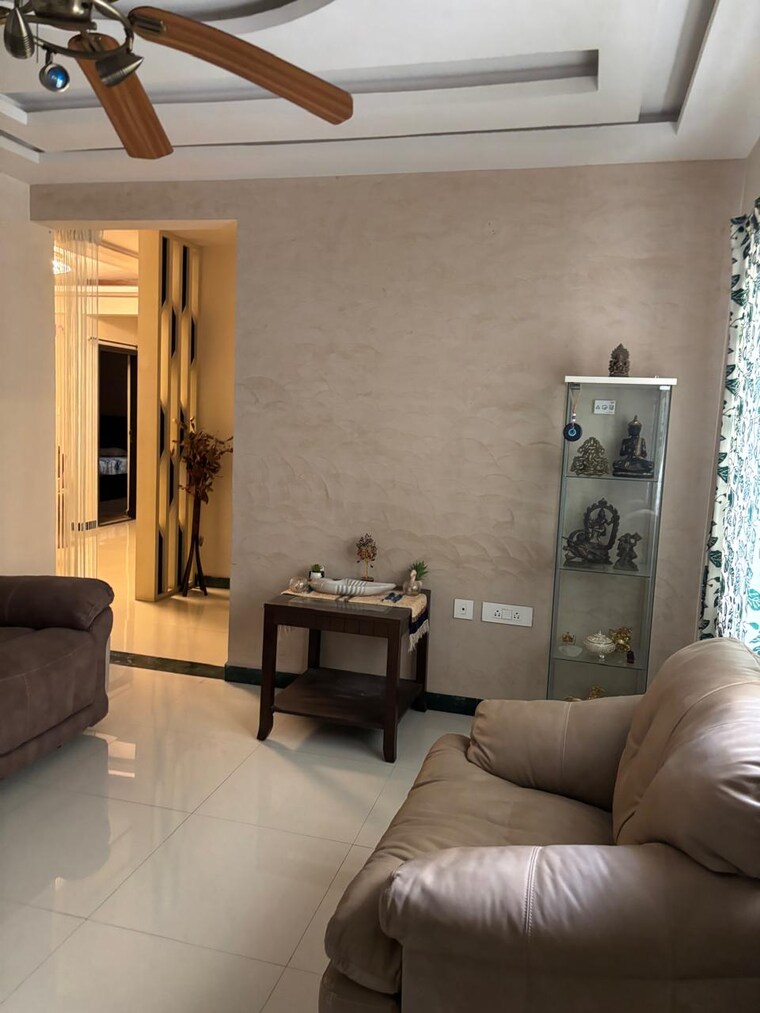 Living Room, my-home-vihanga 3 Bedroom 2200 Sq.Ft. Apartment In Gachibowli Hyderabad 9180575
