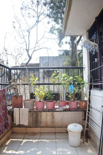 Balcony in 2 BHK Apartment at Prathamesh Nagari, Anand Nagar – for Rent