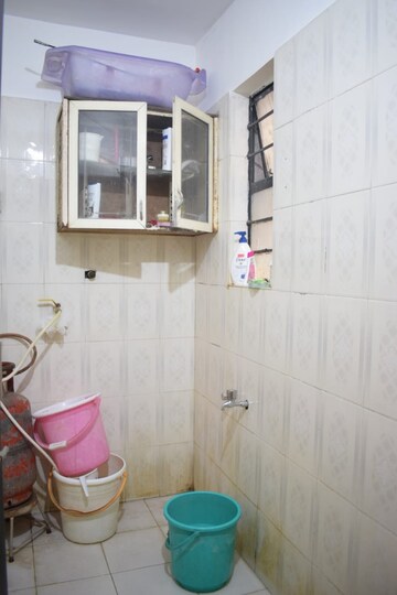 Bathroom in 2 BHK Apartment at Prathamesh Nagari, Anand Nagar – for Rent