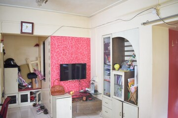 Living Room in 2 BHK Apartment at Prathamesh Nagari, Anand Nagar – for Rent