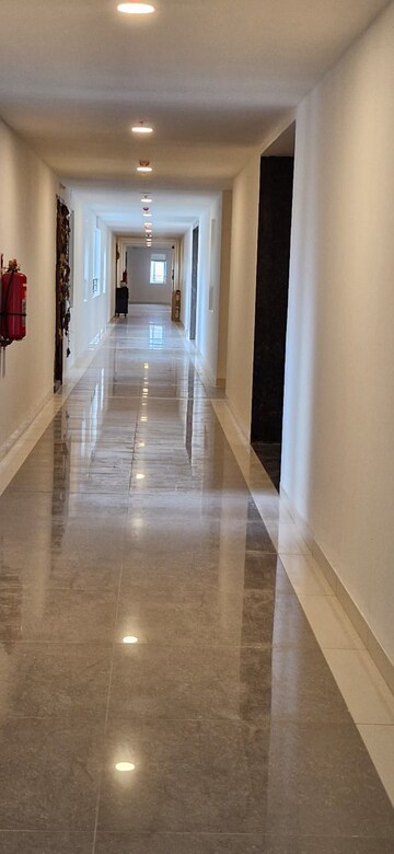 Building Lobby in 3 BHK Apartment at Aparna Sarovar, Nallagandla – for Rent