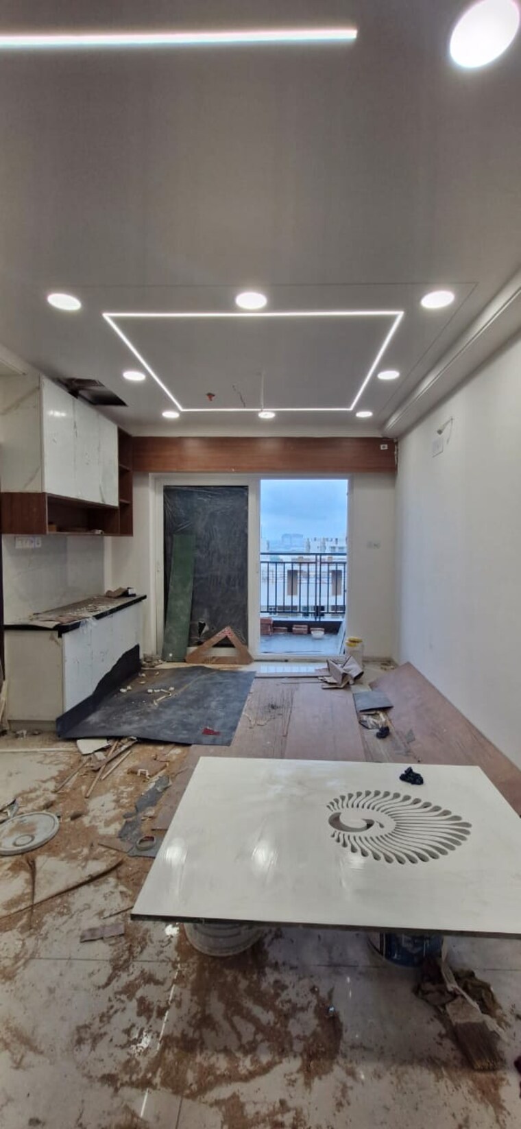 Living Room, aparna-sarovar 3 Bedroom 2200 Sq.Ft. Apartment In Nallagandla Hyderabad 9180612