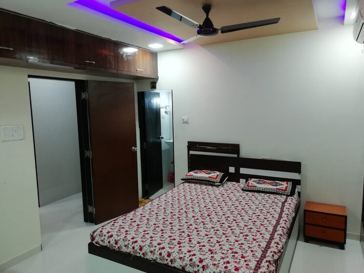 Bedroom, vijay-the-residency 2 Bedroom 700 Sq.Ft. Apartment In Kavesar Thane 9180651