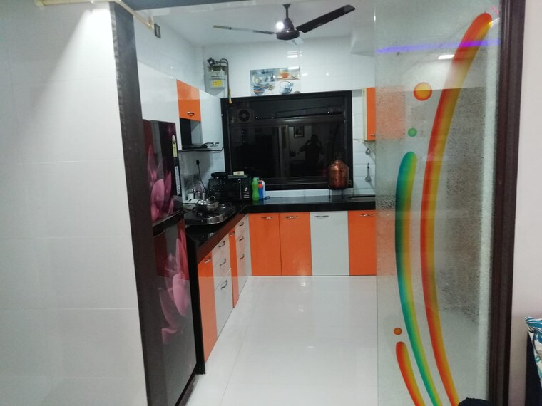 Kitchen, vijay-the-residency 2 Bedroom 700 Sq.Ft. Apartment In Kavesar Thane 9180651