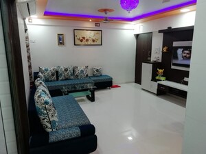 Living Room in 2 BHK Apartment at Vijay The Residency, Kavesar – for Sale