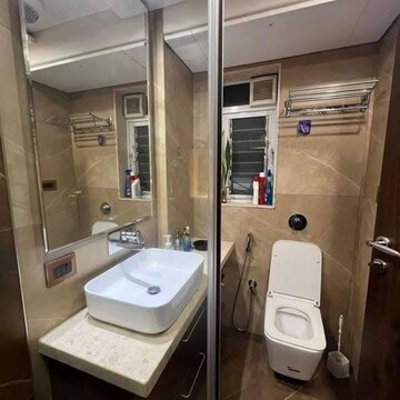 Bathroom in 2 BHK Apartment at Sneh CHS Andheri West, Jeevan Nagar – for Rent