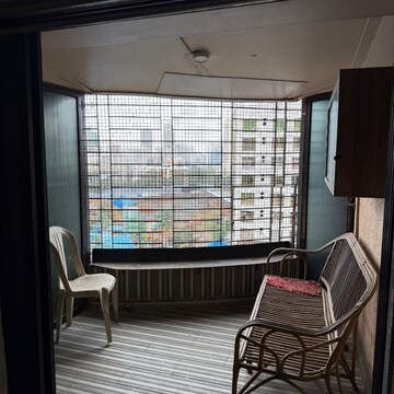 Balcony in 2 BHK Apartment at Shivam CHS Goregaon East, Umershetpada – for Rent