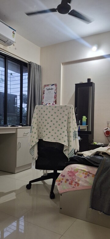 Bedroom in 1 BHK Apartment at Ghansoli – for Rent