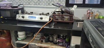 Kitchen in 1 BHK Apartment at Ghansoli – for Rent
