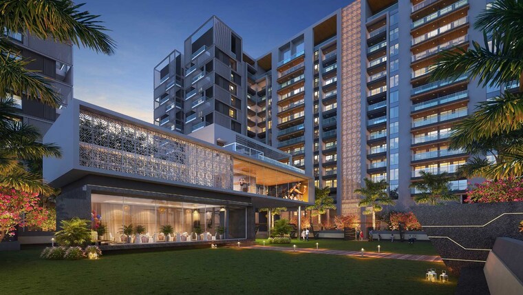 Exterior View, majestique-marbella-phase-1 3 Bedroom 1090 Sq.Ft. Apartment In Kharadi Pune 9180701