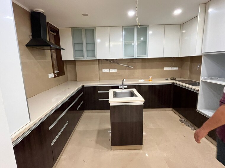 Kitchen, palam-vihar-residents-association 3 Bedroom 2500 Sq.Ft. Builder Floor In Palam Vihar Gurgaon 9180747