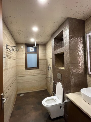 Bathroom in 3 BHK Builder Floor at Palam Vihar Residents Association, Palam Vihar – for Rent