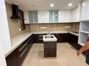 Kitchen in 3 BHK Builder Floor at Palam Vihar Residents Association, Palam Vihar – for Rent