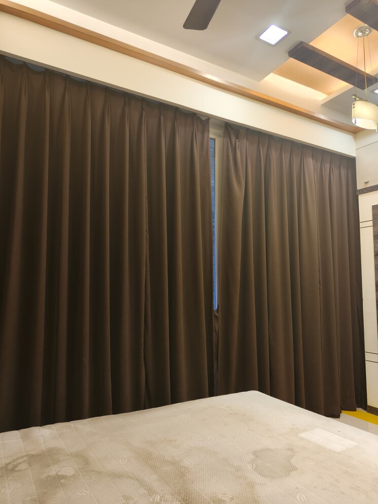 Bedroom, progressive-group-highness 3 Bedroom 2150 Sq.Ft. Apartment In Sanpada Navi Mumbai 9180715