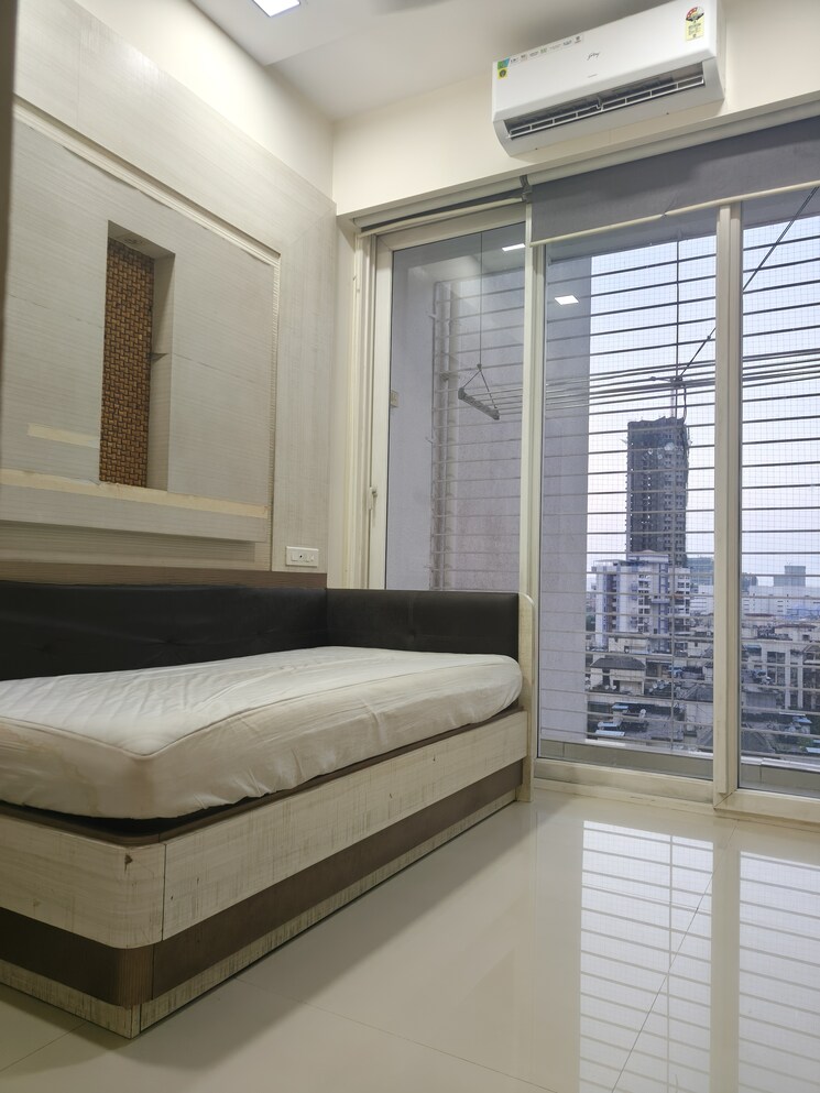 Bedroom, progressive-group-highness 3 Bedroom 2150 Sq.Ft. Apartment In Sanpada Navi Mumbai 9180715