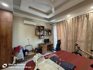 Bedroom in 4 BHK Builder Floor at Unitech South City II, Sector 50 – for Sale