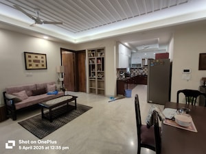 Living Room in 4 BHK Builder Floor at Unitech South City II, Sector 50 – for Sale