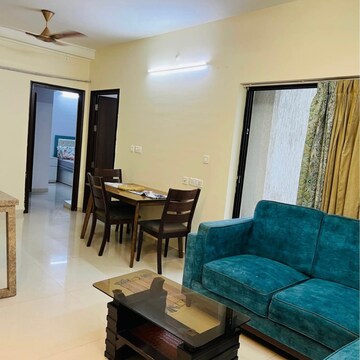 Living Room in 2 BHK Apartment at Duville Riverdale Heights, Santipur – for Rent