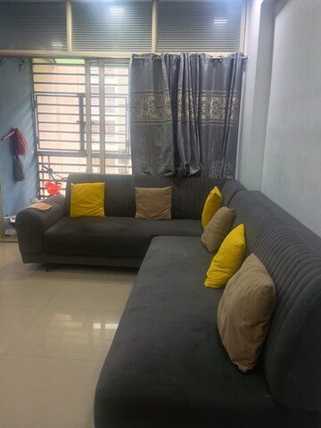 Living Room in 2 BHK Apartment at Sahaj Solarium, Vasna – for Rent