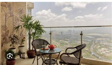 Balcony in 2 BHK Apartment at Bharat Wembley 24, Majiwada – for Sale
