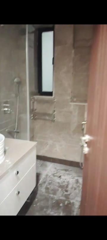 Bathroom in 3 BHK Builder Floor at Sarvapriya Vihar – for Rent