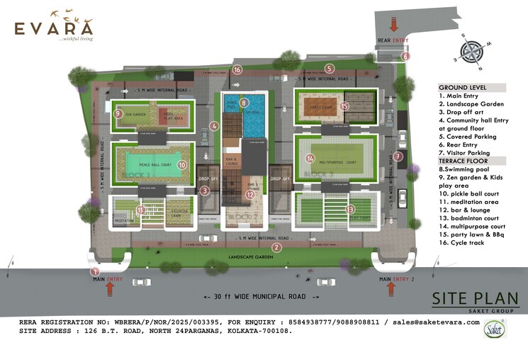 Master Plan, dunlop 2 Bedroom 725 Sq.Ft. Apartment In Dunlop Kolkata 9180857