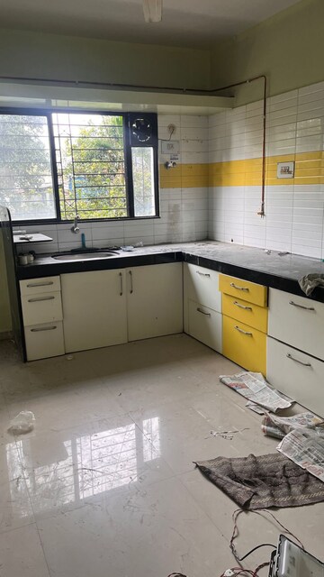 Kitchen in 2 BHK Apartment at Mansi Maniratna Complex, Walvekar Nagar – for Rent