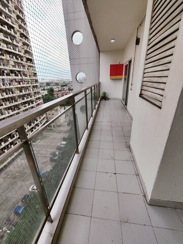 Balcony in 3 BHK Apartment at Civitech Florencia, Vaishali Sector 9 – for Rent