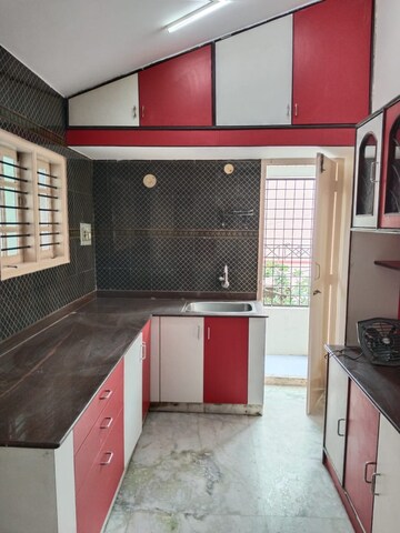Kitchen in 2 BHK Builder Floor at Btm Layout Stage 2 – for Rent