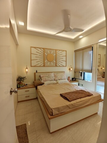 Bedroom in 2 BHK Apartment at Lodha Crown Quality Homes, Majiwada – for Sale