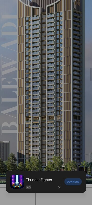 3 BHK Apartment – Exterior View View at Balewadi - for Sale