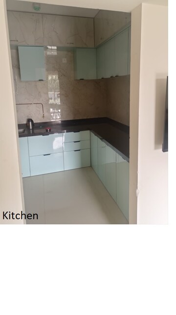 Kitchen in 2 BHK Apartment at Nirman Altius, Kharadi – for Rent