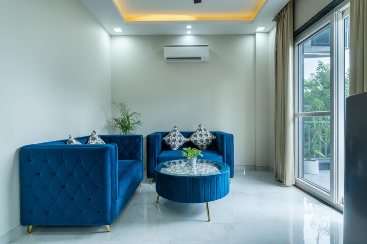 Living Room, sector 56 2 Bedroom 1900 Sq.Ft. Builder Floor In Sector 56 Gurgaon 9180958