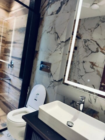 Bathroom in 3 BHK Builder Floor at Sector 57 – for Rent