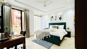 Bedroom in 3 BHK Builder Floor at Safdarjung Enclave – for Rent