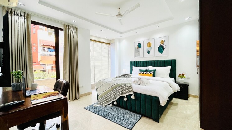 Bedroom, safdarjung enclave 3 Bedroom 2200 Sq.Ft. Builder Floor In Safdarjung Enclave Delhi 9180982