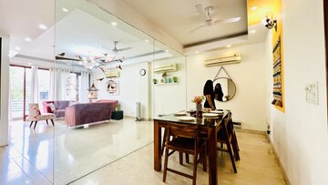 Hall in 4 BHK Builder Floor at Safdarjung Enclave – for Rent