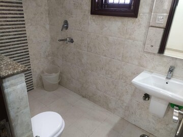 Bathroom in 2 BHK Builder Floor at Lajpat Nagar ii – for Rent