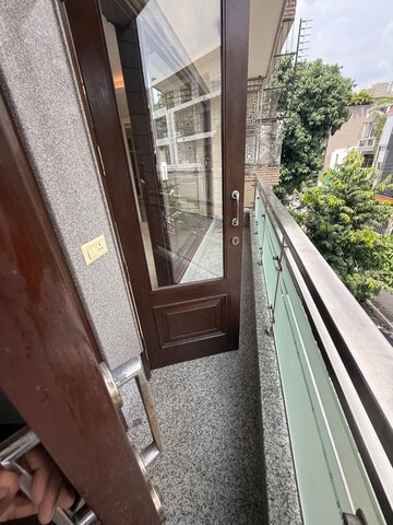 Balcony in 4 BHK Builder Floor at Greater Kailash ii – for Rent
