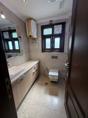 Bathroom in 4 BHK Builder Floor at Greater Kailash ii – for Rent