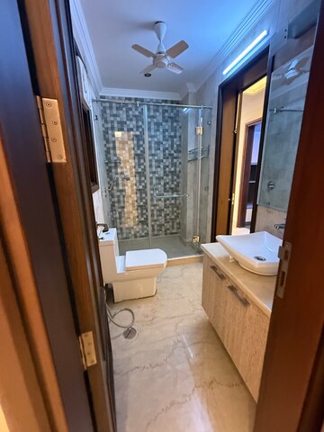 Bathroom in 4 BHK Builder Floor at Greater Kailash ii – for Rent