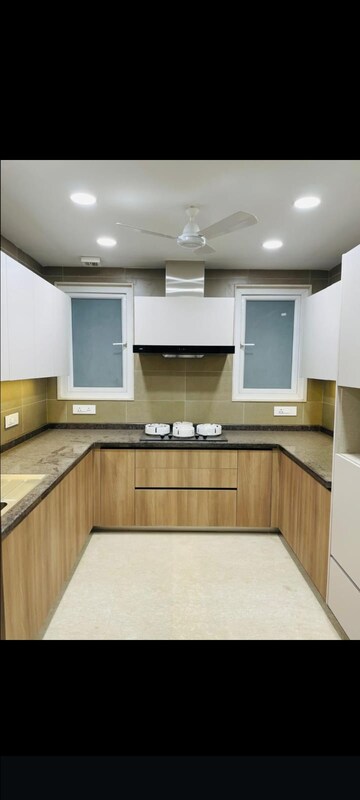 Kitchen in 3 BHK Builder Floor at Safdarjung Development Area – for Rent