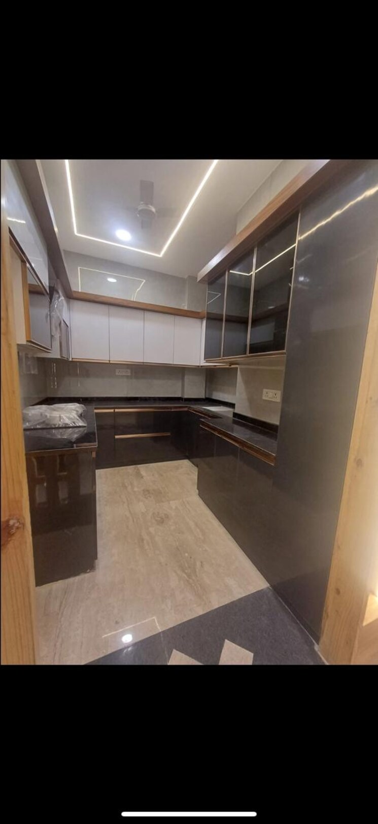 Kitchen, kalkaji 2 Bedroom 900 Sq.Ft. Builder Floor In Kalkaji Delhi 9181004