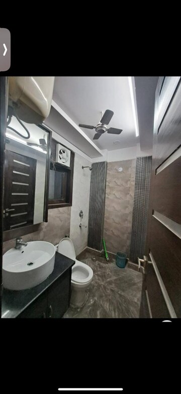 Bathroom in 3 BHK Builder Floor at Chittaranjan Park – for Rent