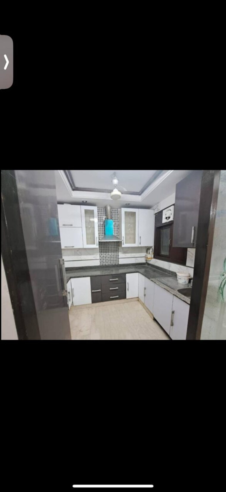 Kitchen, chittaranjan park 3 Bedroom 160 Sq.Ft. Builder Floor In Chittaranjan Park Delhi 9181006