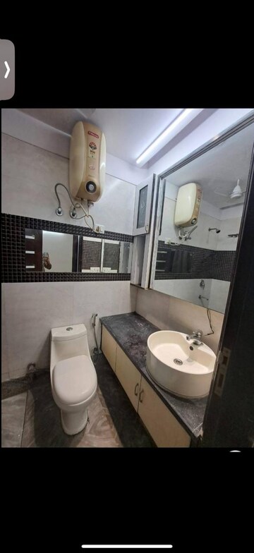 Bathroom in 3 BHK Builder Floor at Chittaranjan Park – for Rent