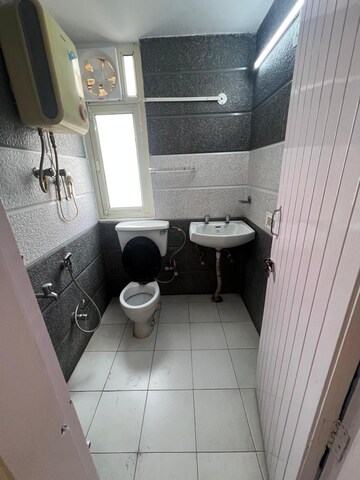 Bathroom in 1 BHK Builder Floor at Greater Kailash ii – for Rent