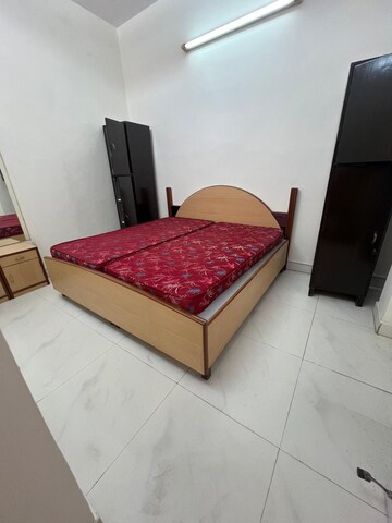 Bedroom in 1 BHK Builder Floor at Greater Kailash ii – for Rent