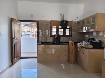 Kitchen in 2 BHK Builder Floor at Halasuru – for Rent